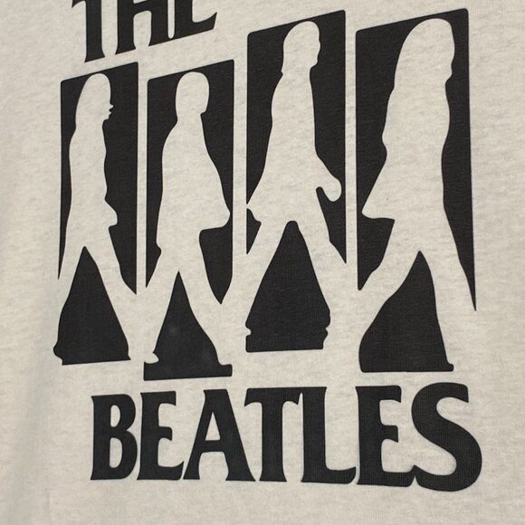 Abbey Road Crosswalk The Beatles Handmade Custom Shirt Sublimation Rock n Roll L - Picture 7 of 9